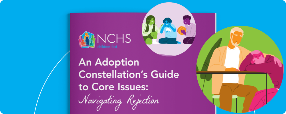 An Adoption Constellation's Guide to Core Issues: Navigating Rejection cover illustration