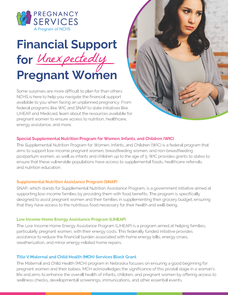 Financial Assistance for Pregnant Mothers | NCHS